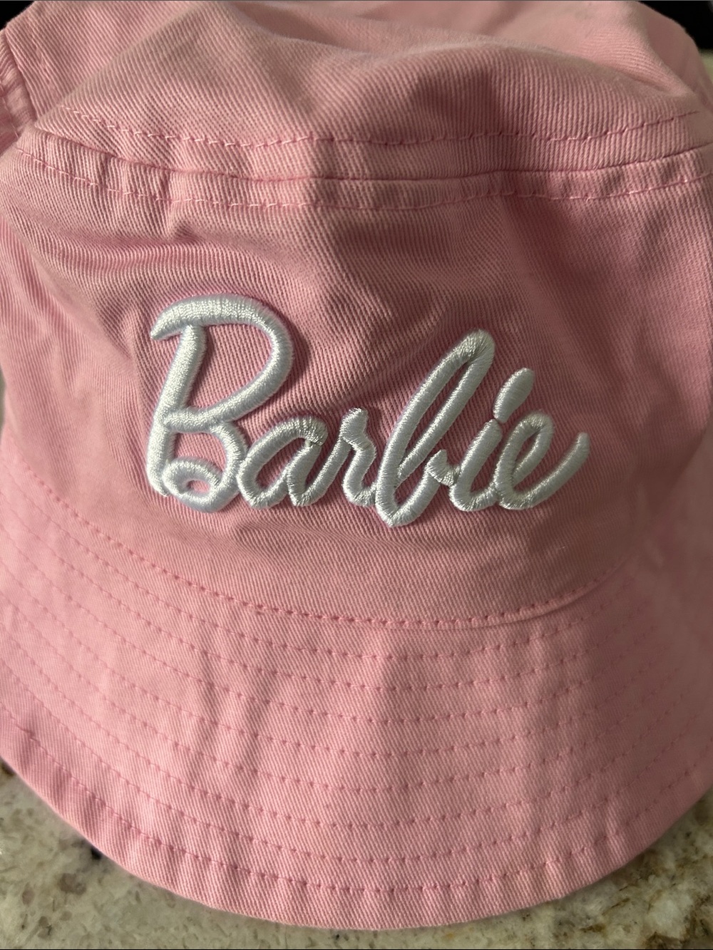 Berkshire Barbie Pink Embroidered Logo Bucket Hat NWOT